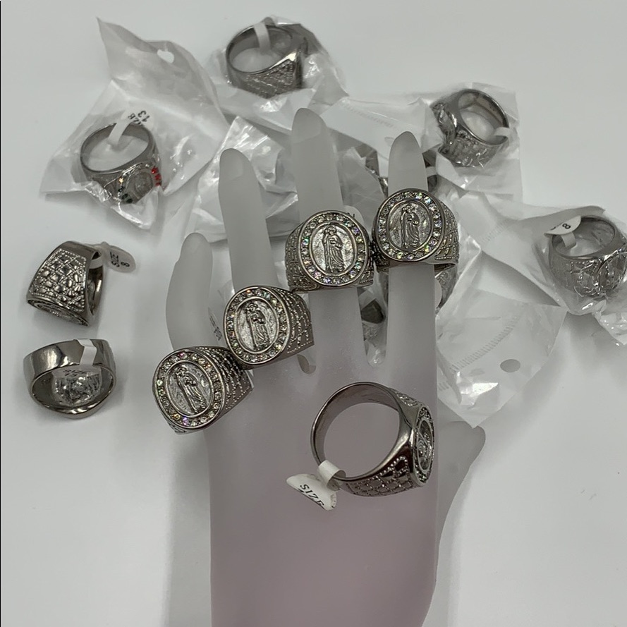 Rings Stainless Steel 19 Each